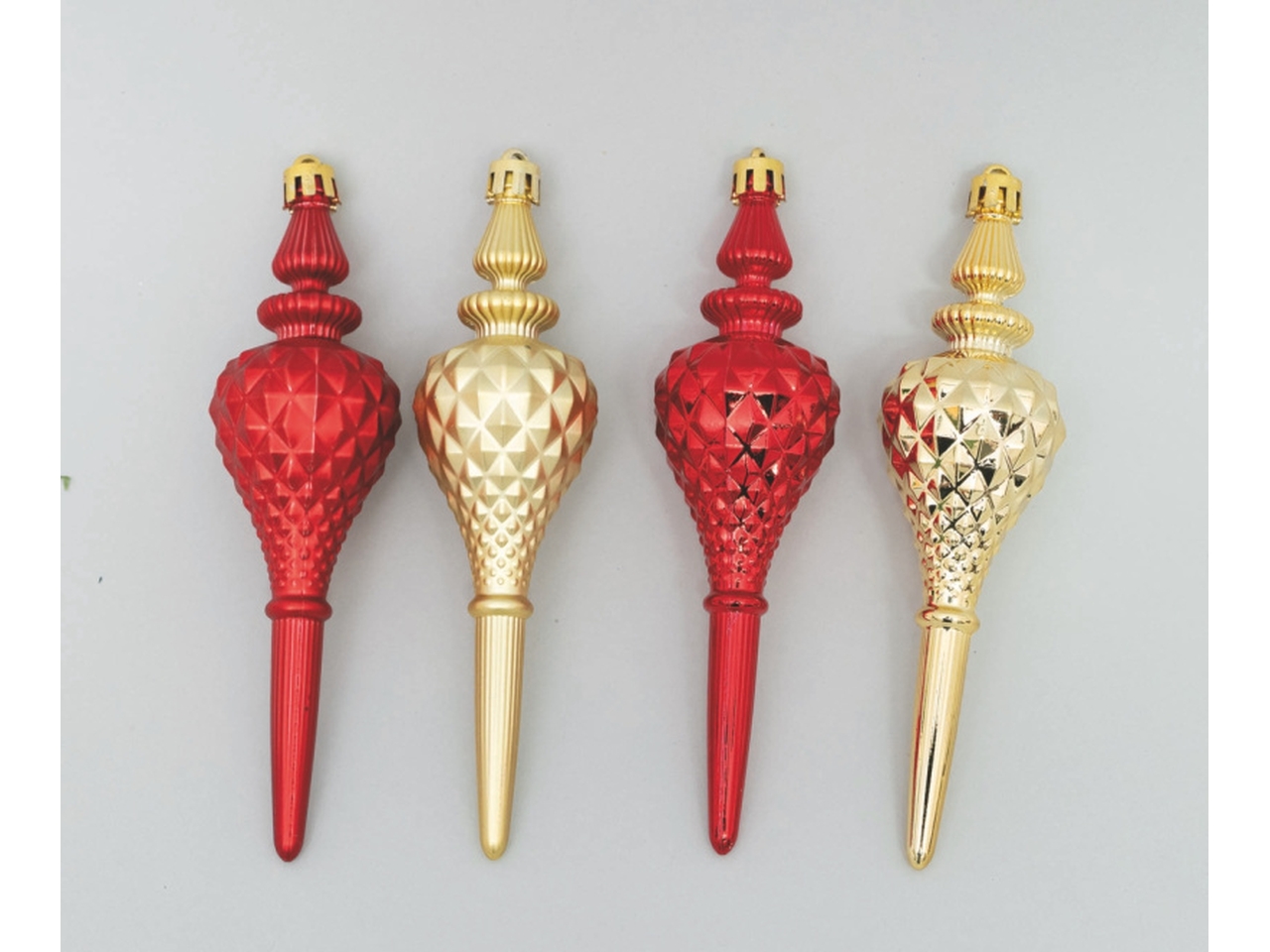 PENDENTE 15CM ORO/ROSSO FA-30355