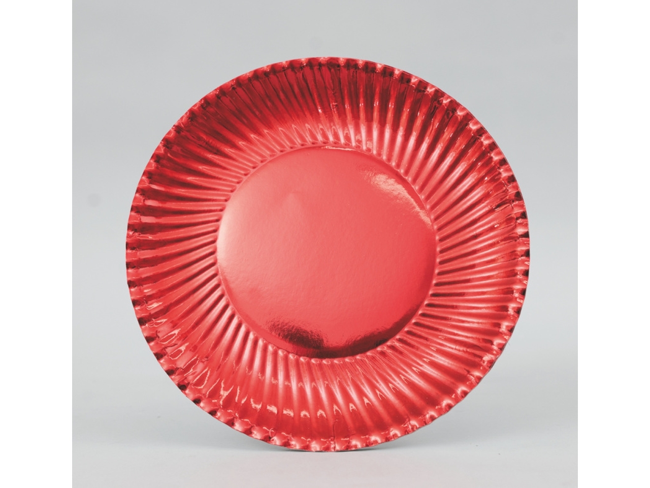 PIATTO CARTA 24CM ROSSI 10PZ AC-13943