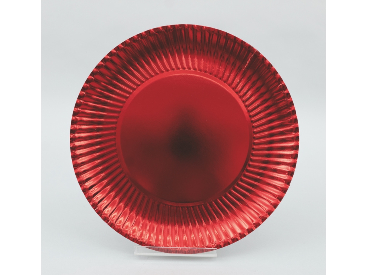 PIATTO CARTA 30CM ROSSI 10PZ AC-13944