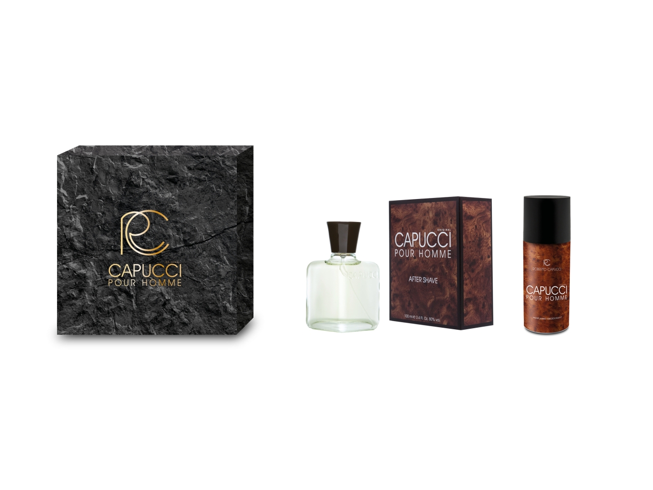 CAPUCCI CLASSIC EDT 100ML+DEO CAP135 CAPUCCI CLASSIC EDT 100ML+DEO CAP135