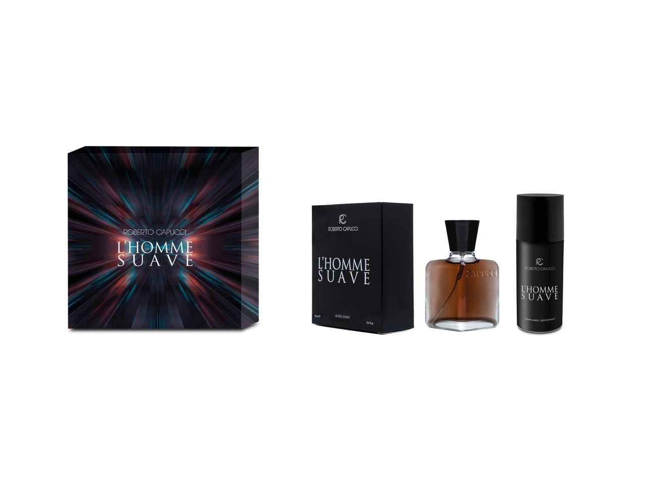 CAPUCCI A.SHAVE 100ML+DEO+BEAUTY CAP138