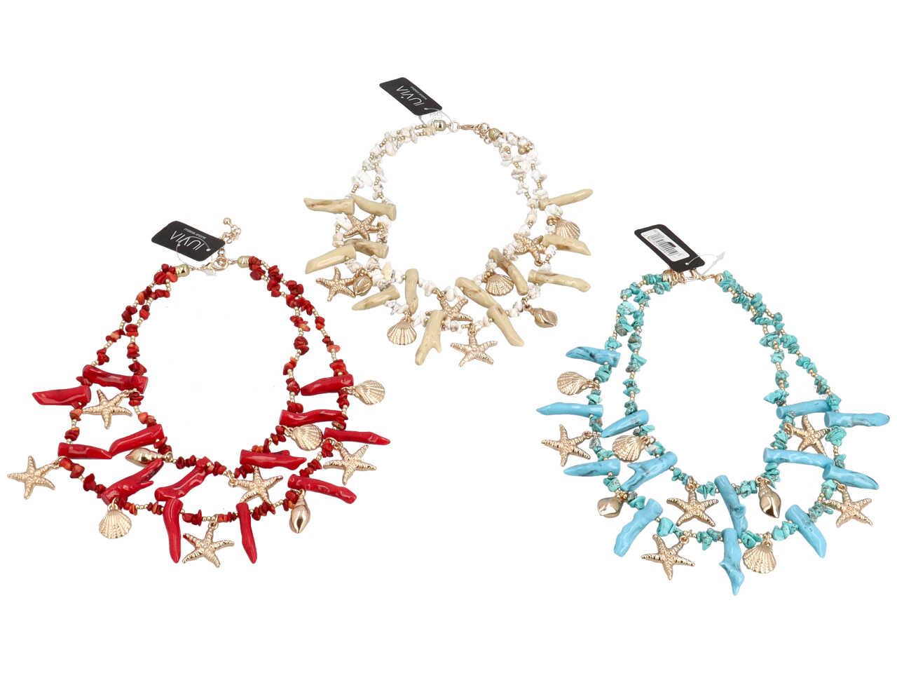 COLLANA CORTA DOPPIO GIRO C/ST 279222