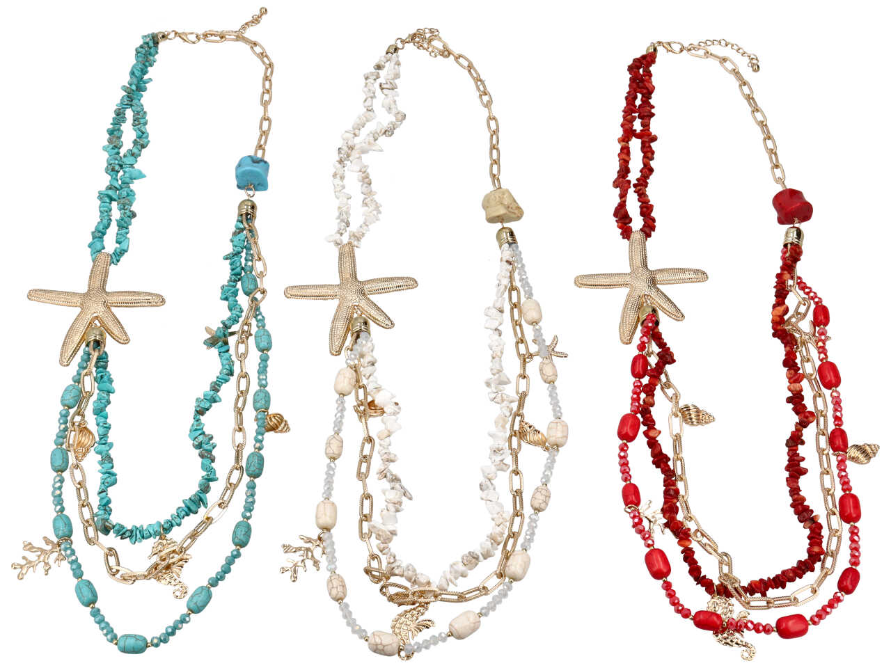 COLLANA LUNGA MULTIFILO CON ST 279243