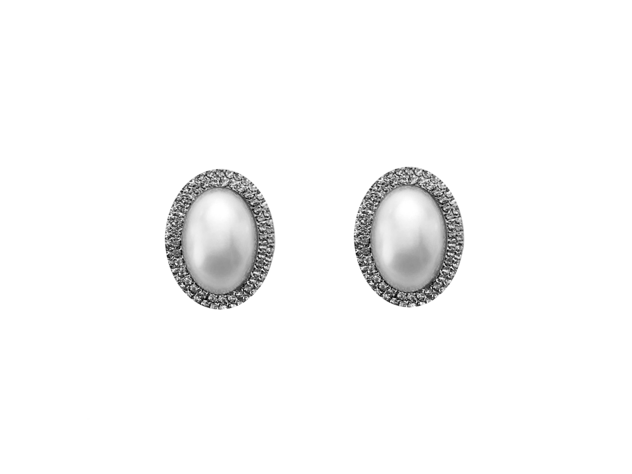 ORECCHINI A BOTTONE OVALE 282553