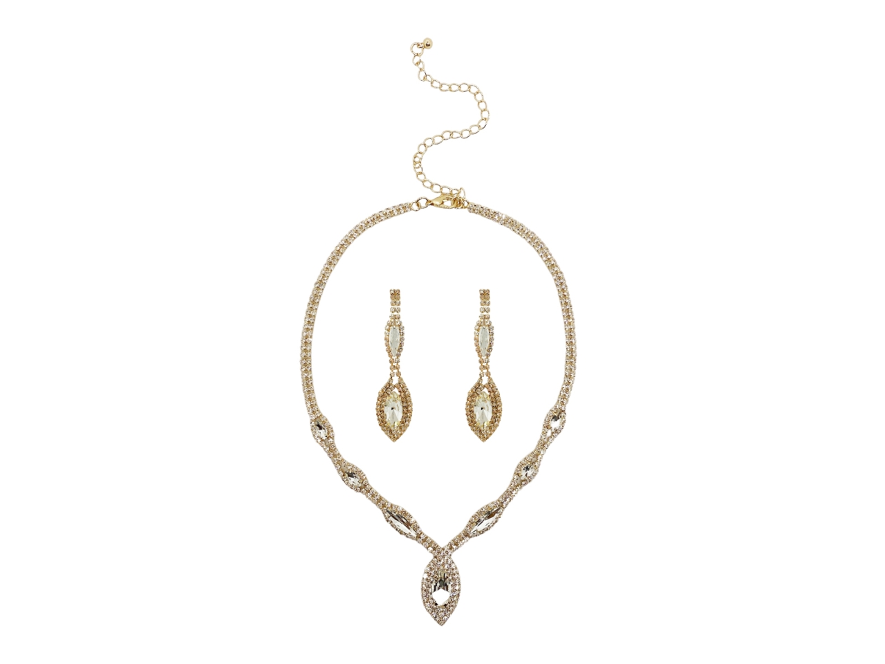 COLLANA ORECCHINI NAVETTE IN SET 278901