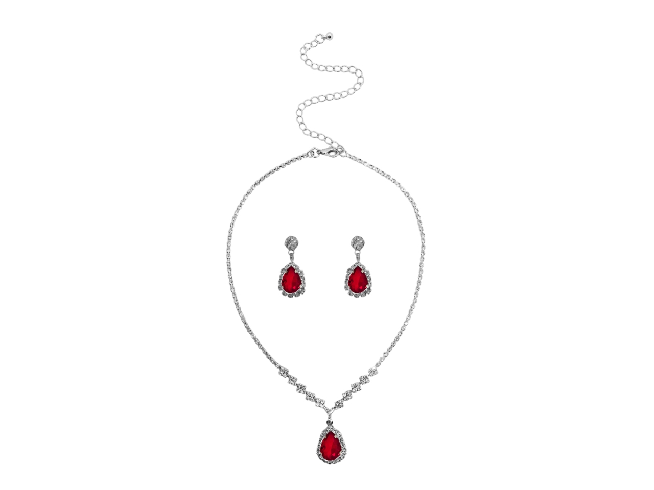COLLANA + ORECCHINI CON GOCCE 278912