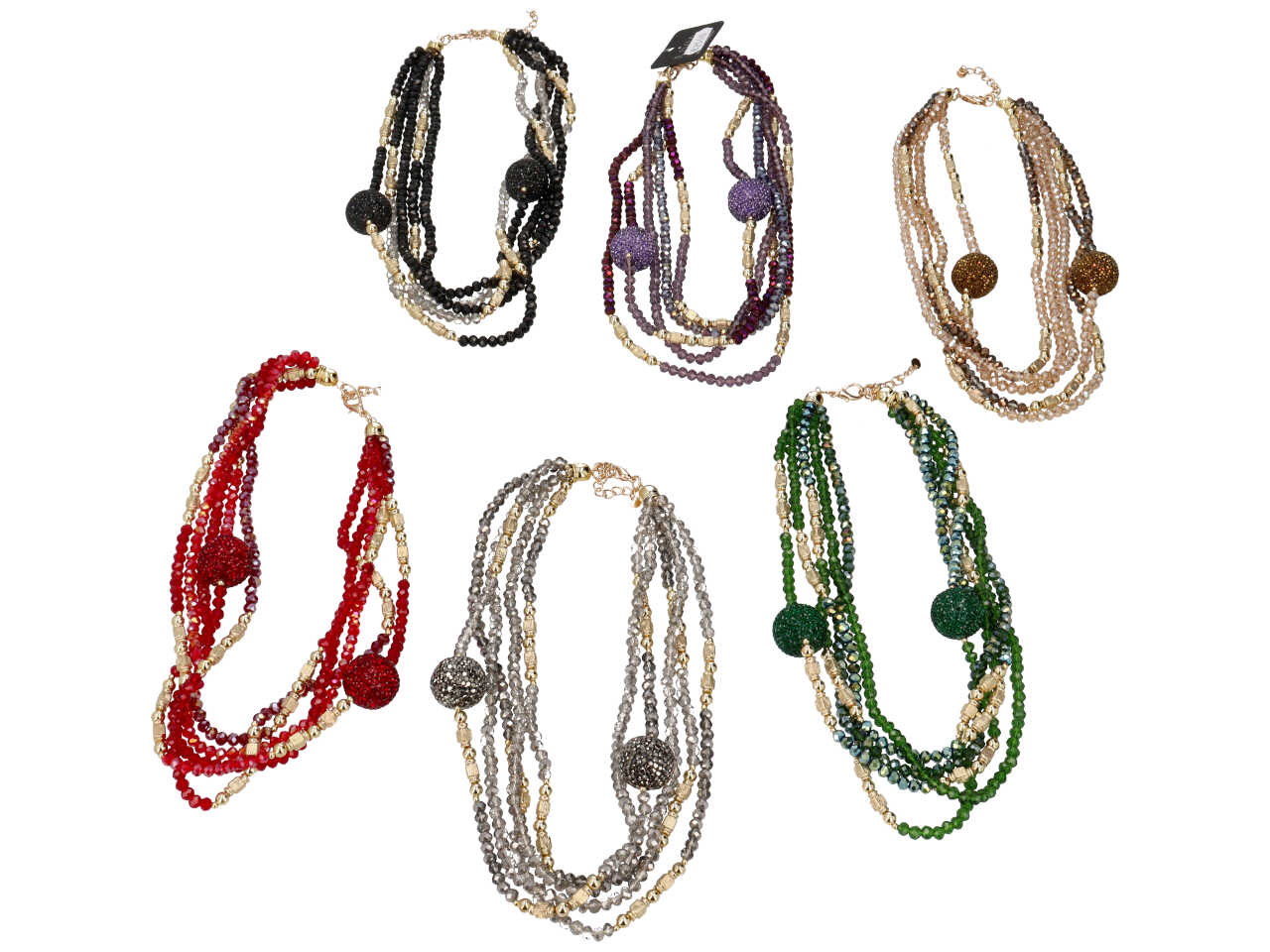 COLLANA CORTA MULTIFILO 284333