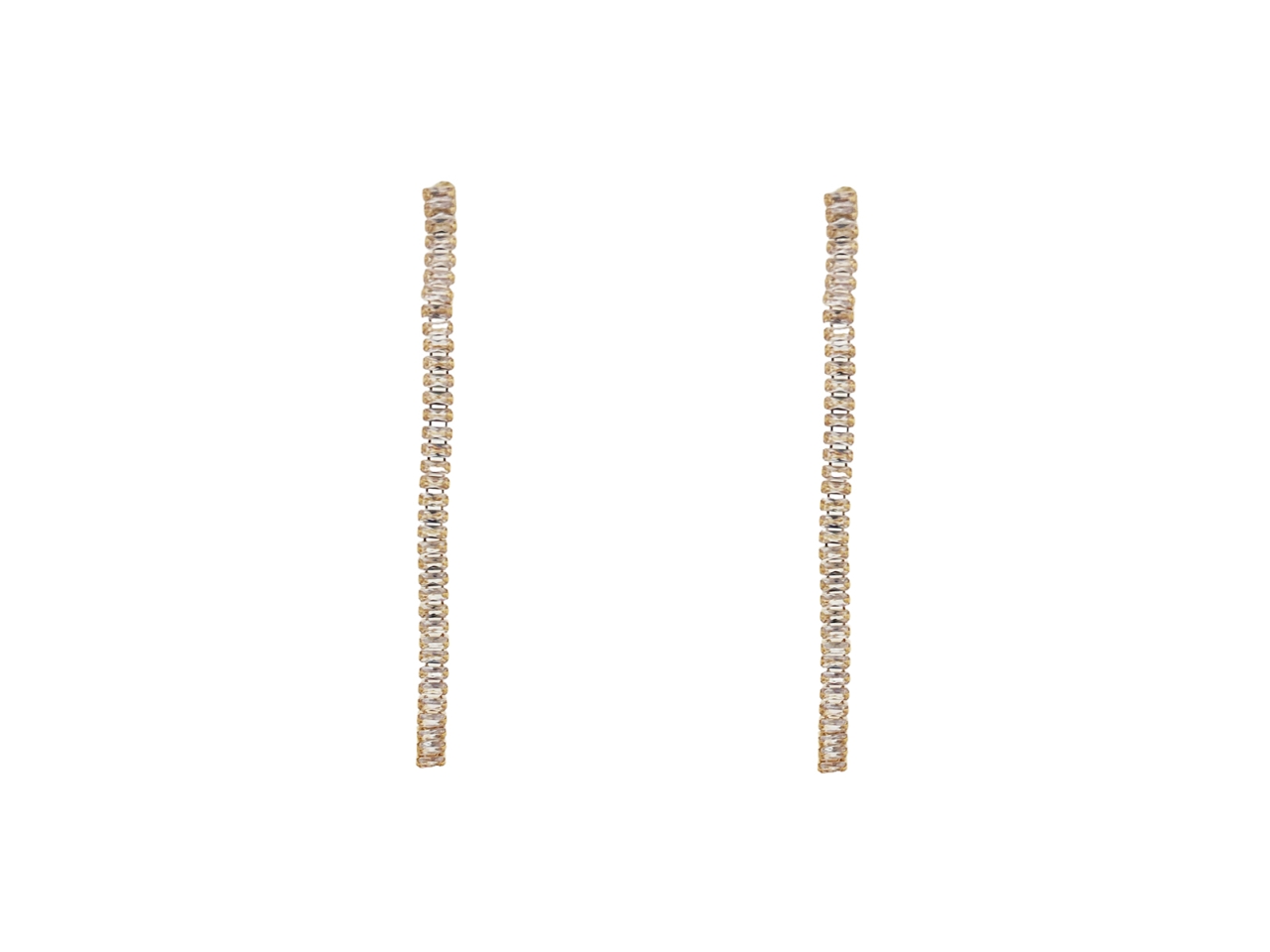 ORECCHINI LUNGHI C/BAGUETTE 284176