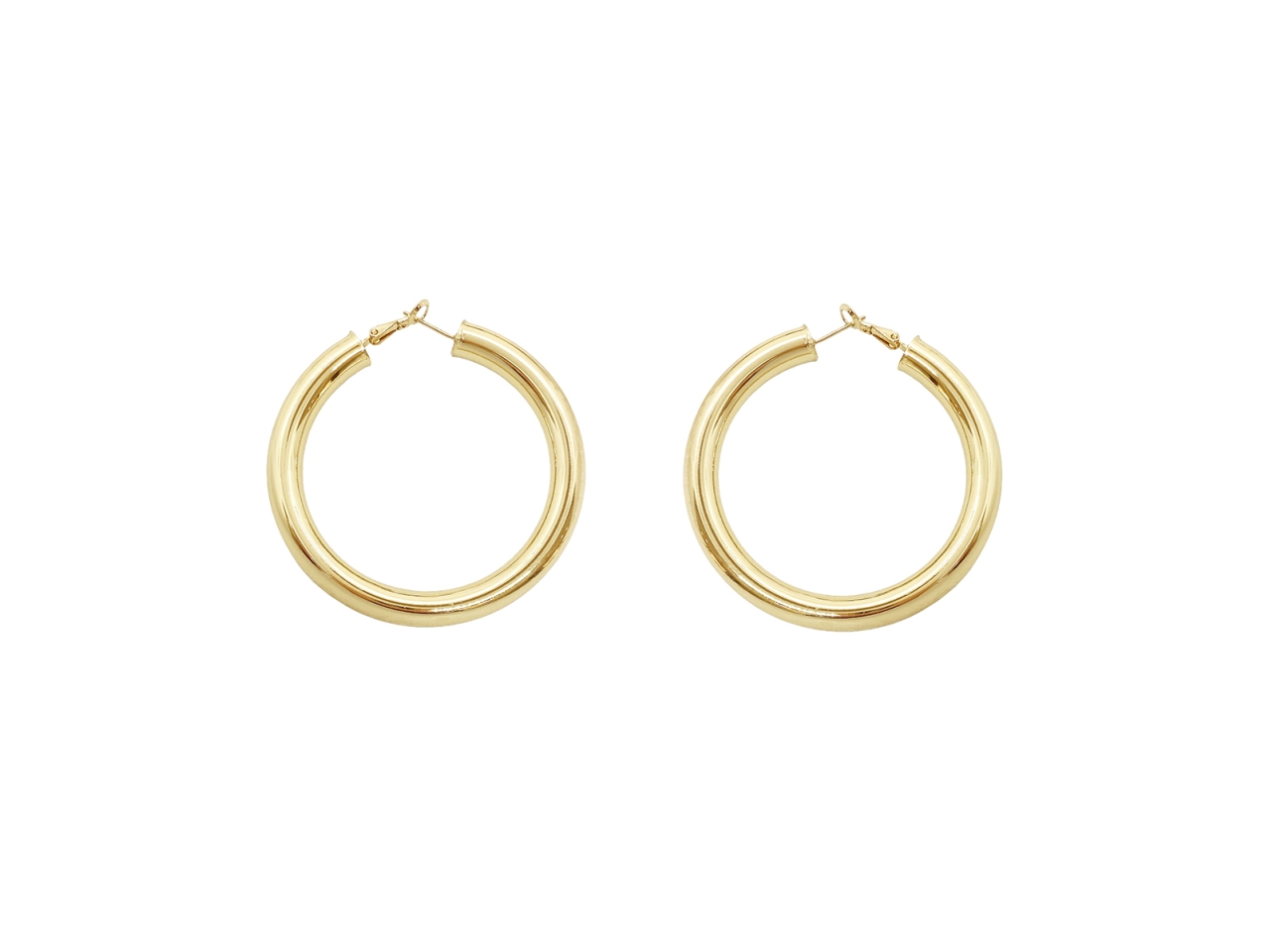 ORECCHINI CERCHIO 6CM C/TUBOLARI 284195