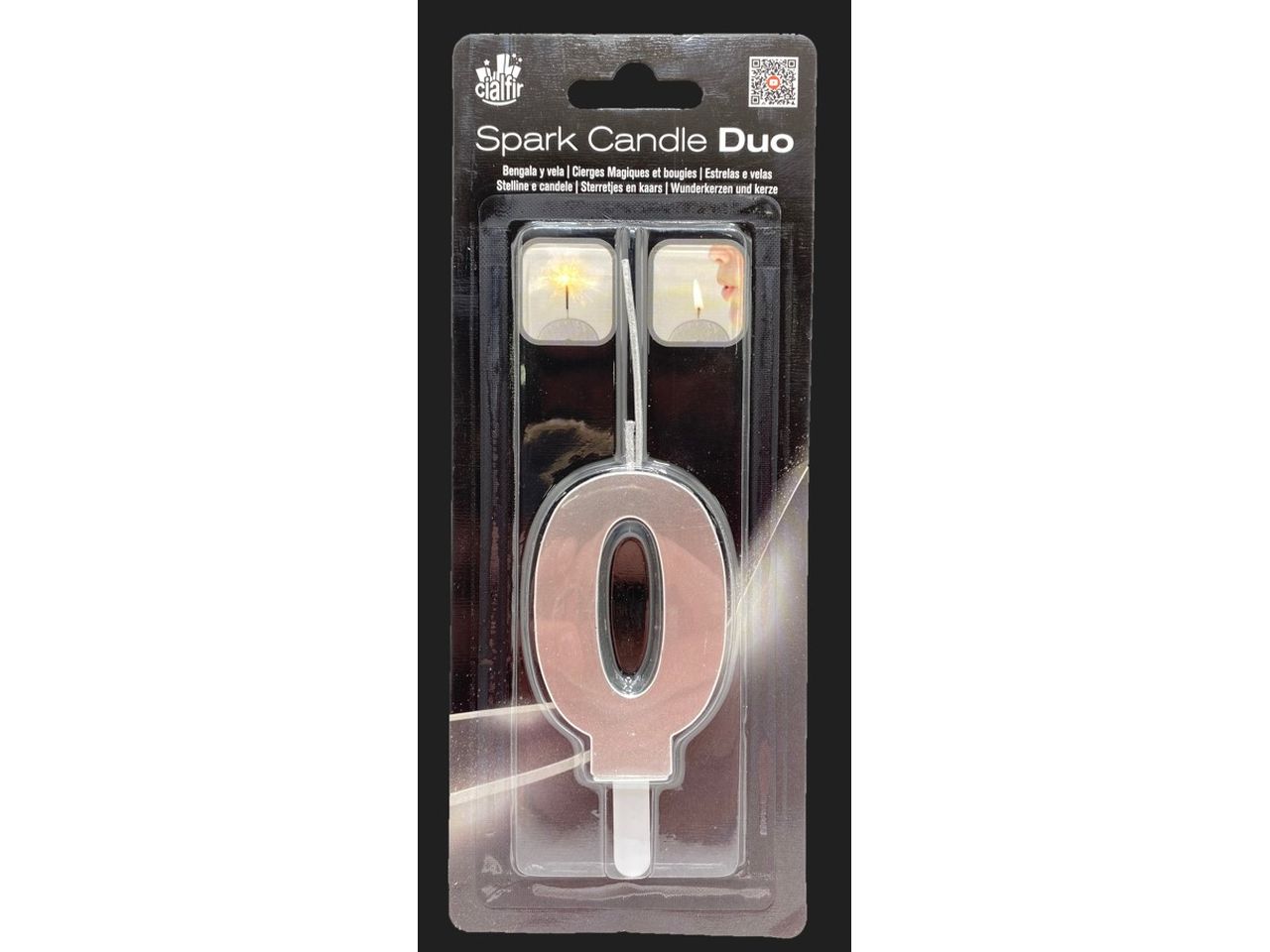 CANDELA DUO SCINTILLE N.0 ARGENTO  C86120