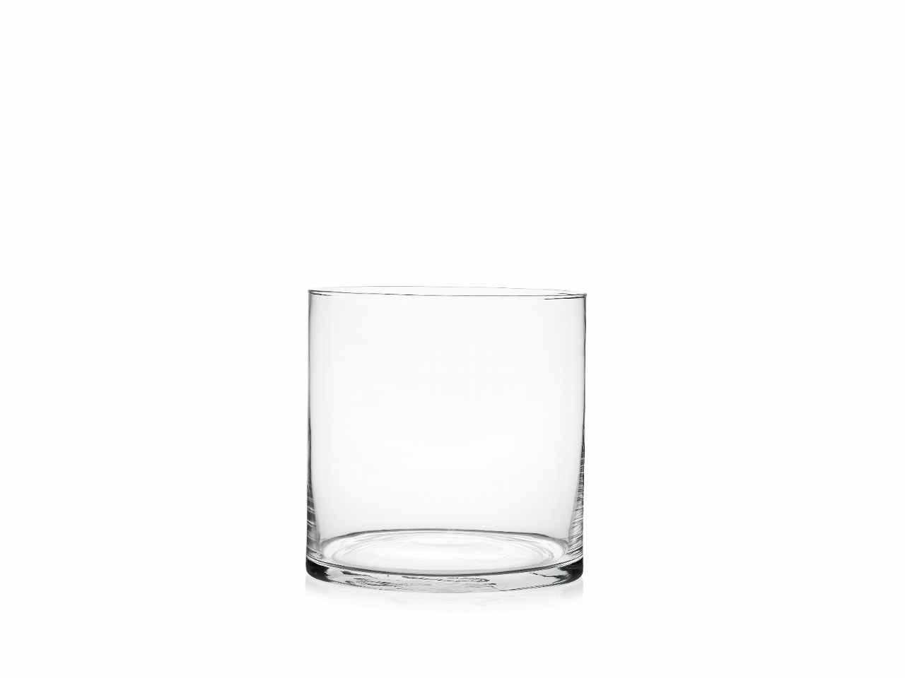 VETRO VASO CILINDRO H25cmxD25cm FR30/2525