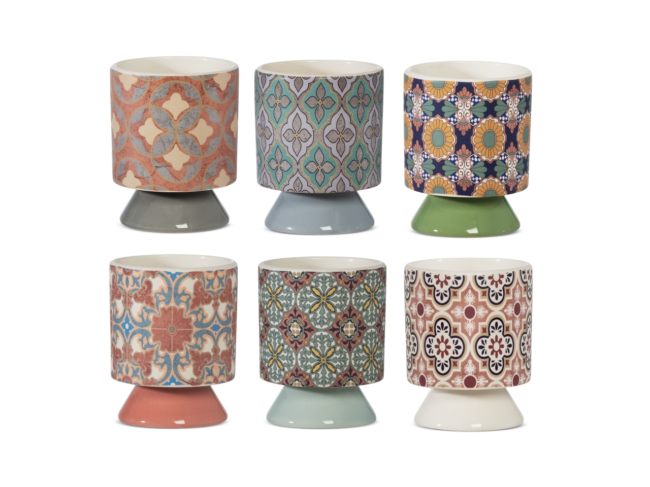 CACHEPOT MAIOLICHE 12,2X15 ASS CR219/12