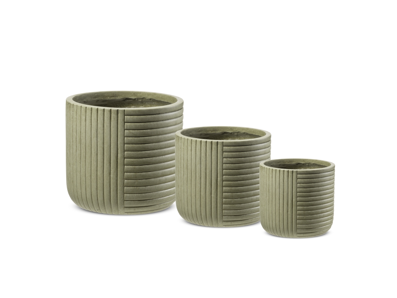 SET 3 HAVANA 37+30+24CM VERDE CR228/37V
