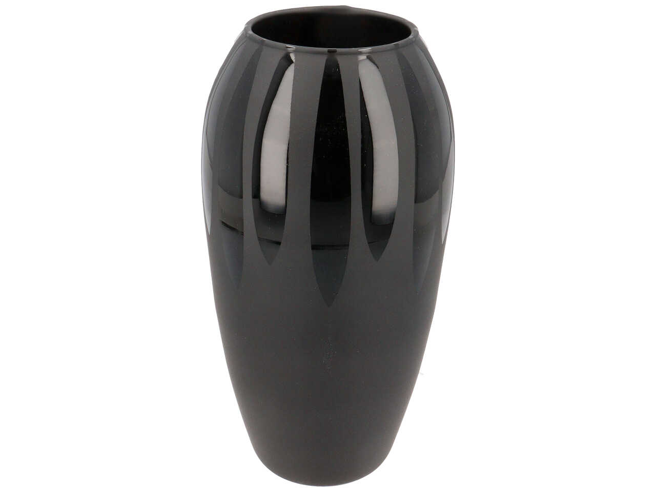 VASO FIDELIS H.26CM KOBE NERO 214/04-NN VASO FIDELIS H.26CM KOBE NERO 214/04-NN