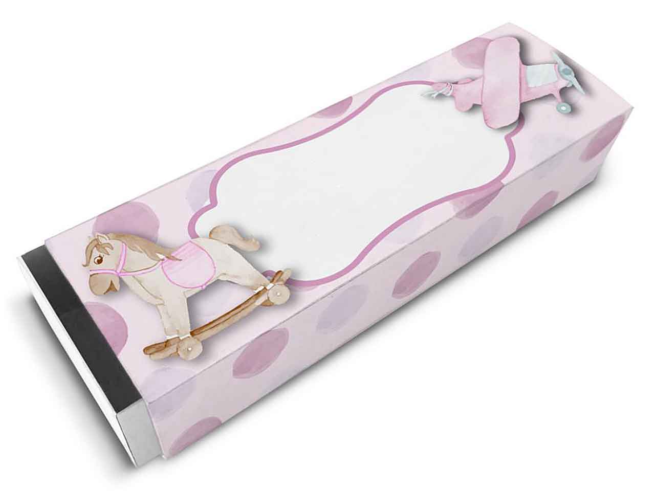 SCATOLA RETT.15x4cm NASCITA FER2003