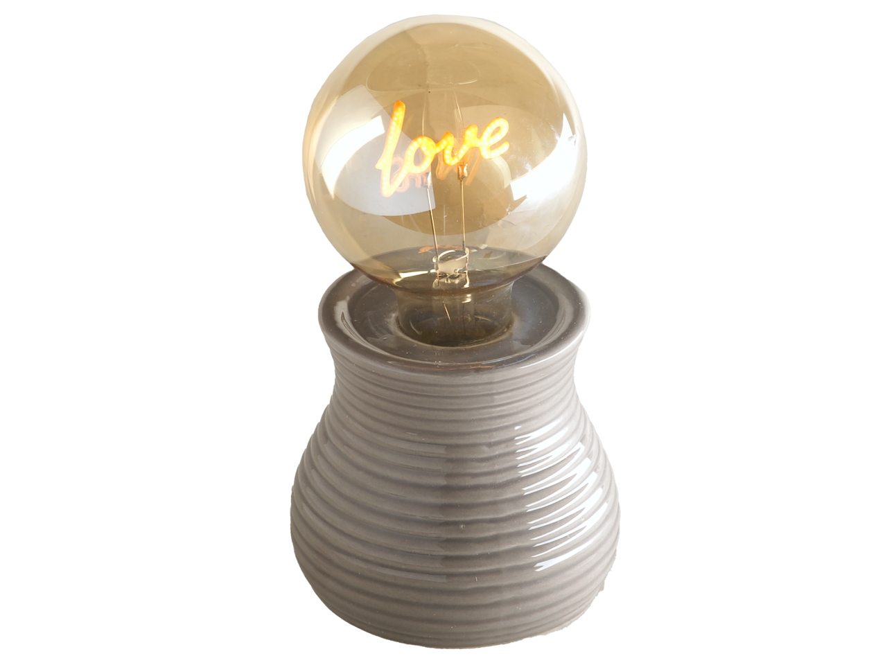LAMPADINA CERAMICA BEIGE LOVE TB1827