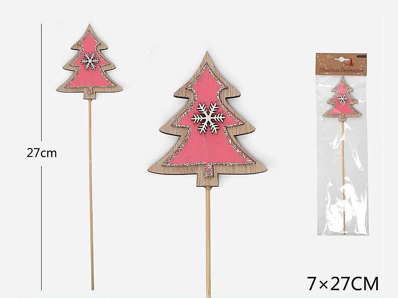 BASTONCINO CON ALBERELLO DECORA 6412063