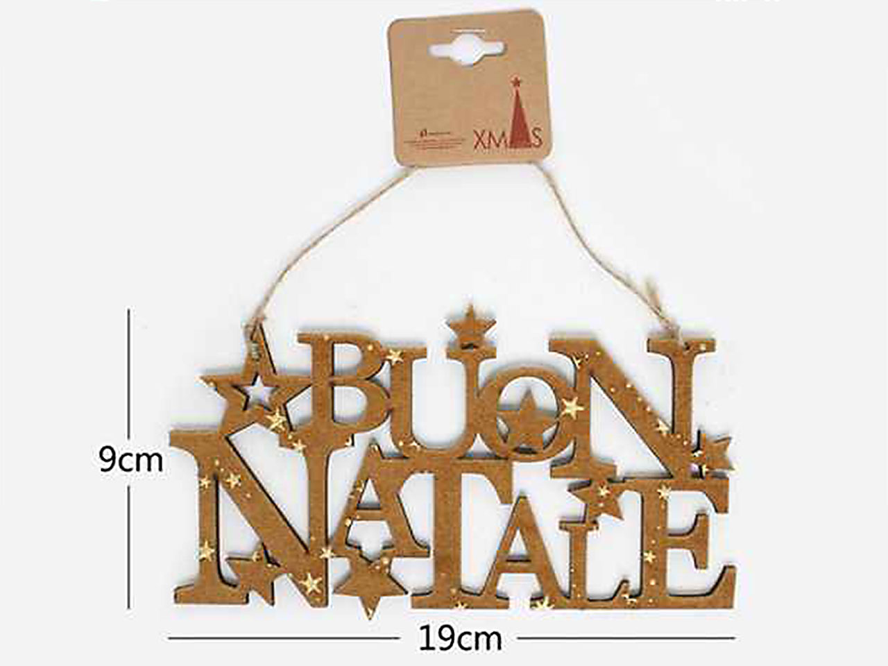 SCRITTA DECORATIVA BUON NATALE 6384988