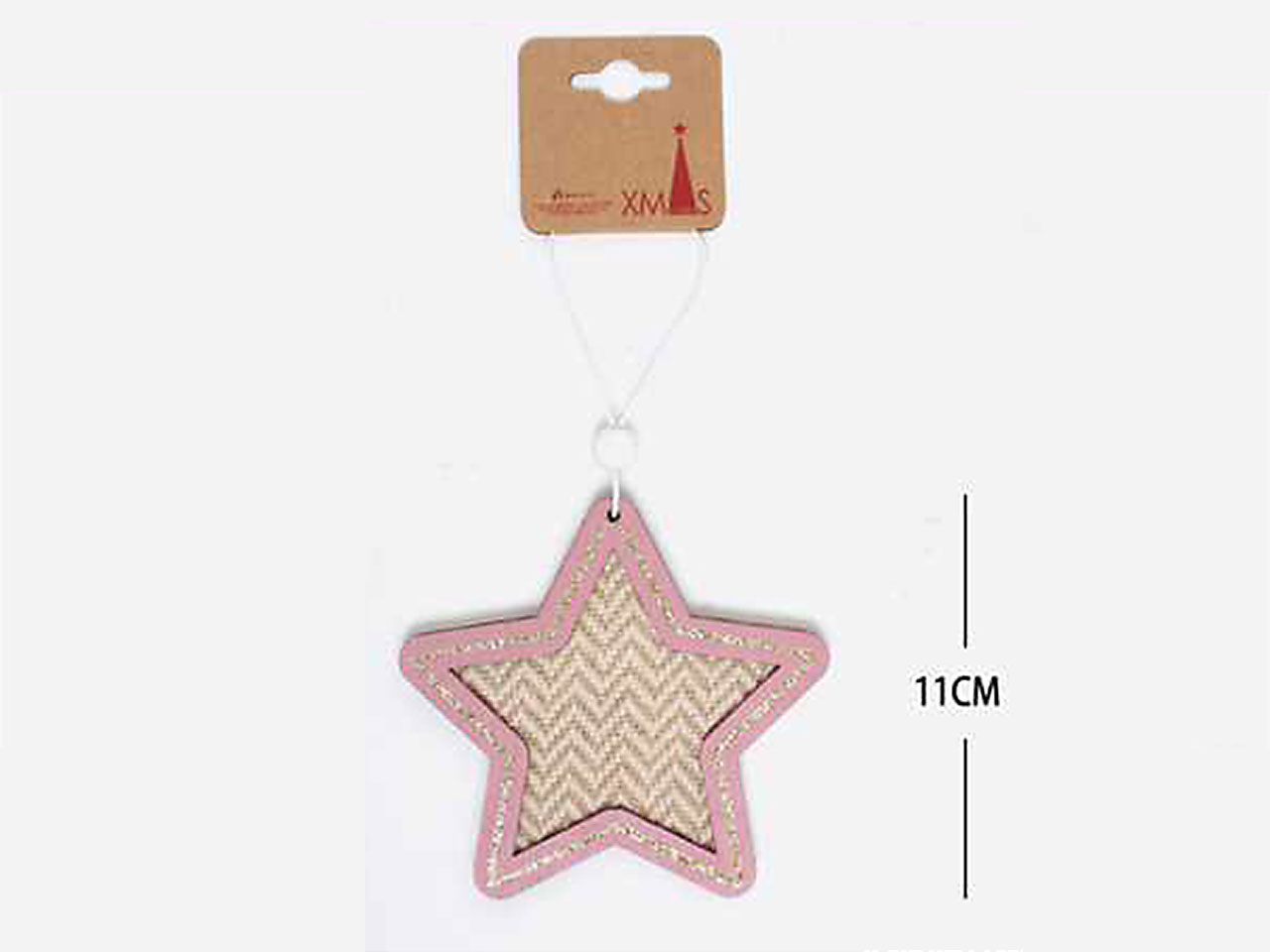 STELLA PENDENTE DECORATIVO 11CM 6400251