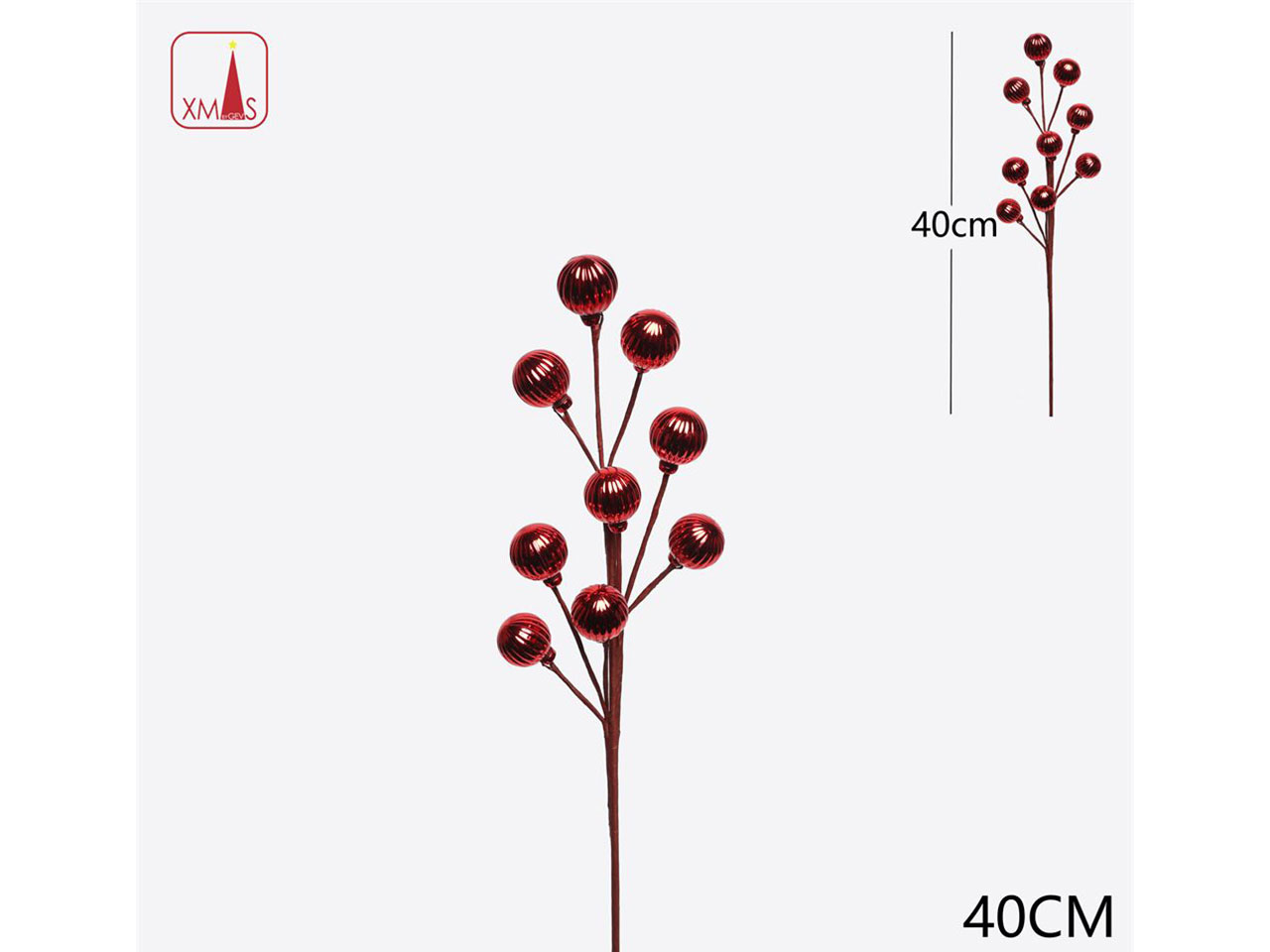 RAMO BACCHE ARTIFICIALI 40CM 6704168