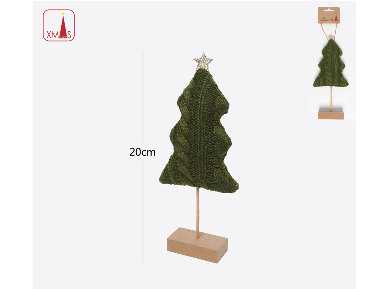 ALBERELLO DI NATALE 20CM 6682374