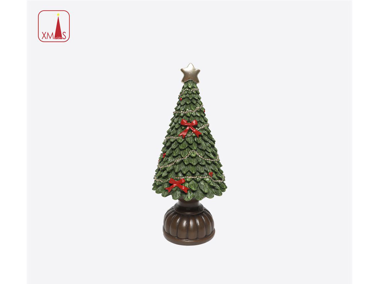 ALBERO H.26X10CM CON FIOCCHETTI