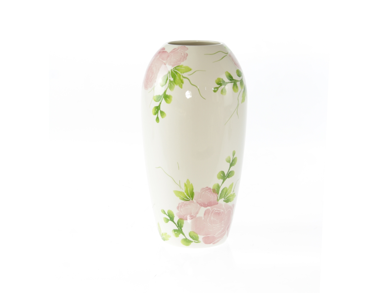 VASO IN CERAMICA ROSE 14X30 ROSA 818073 VASO IN CERAMICA ROSE 14X30 ROSA 818073