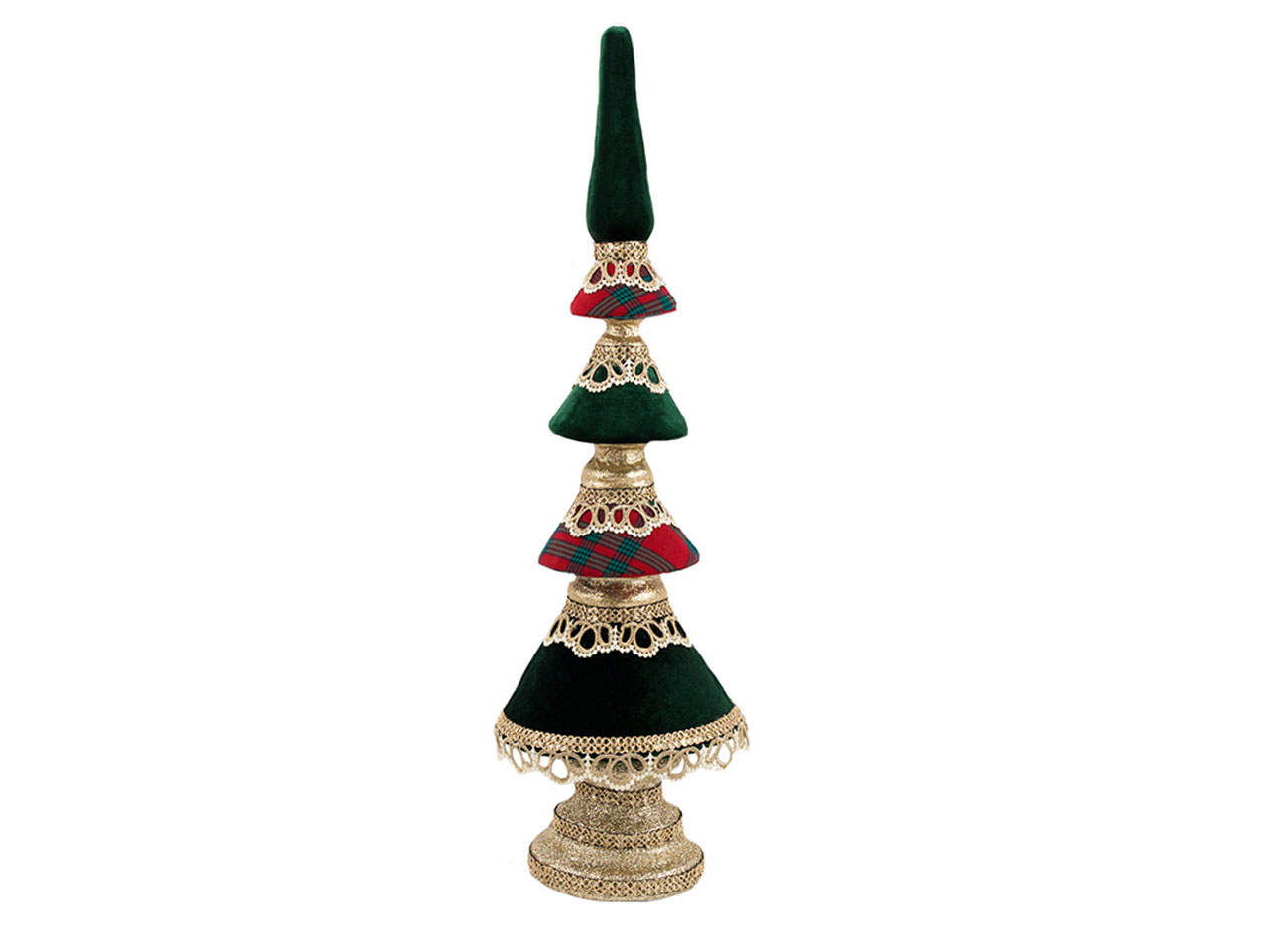 ALBERO DI NATALE MISURA 20X20X70 456025