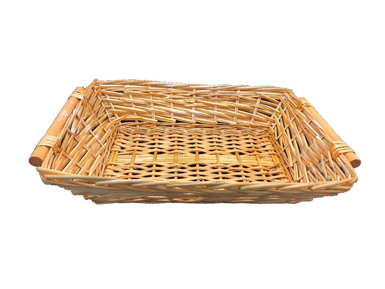 CESTO RETTANGOLARE COLORE MIELE 319015