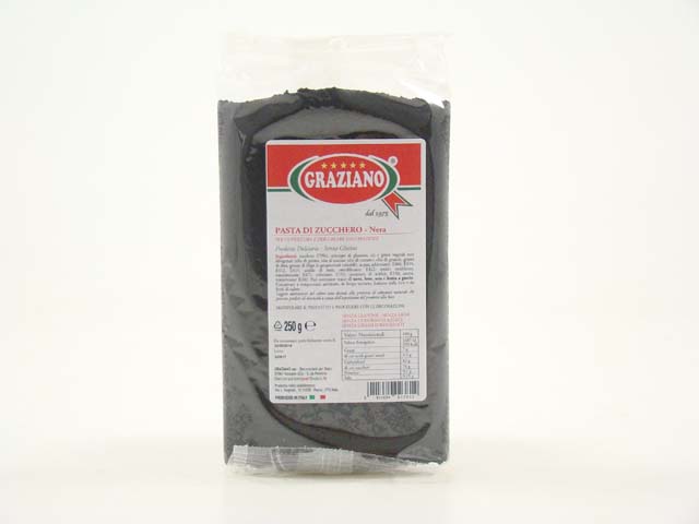 PASTA DI ZUCCHERO 250gr NERA