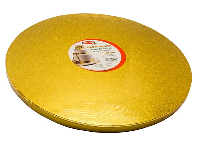 VASSOIO CAKE BOARD 40cm ORO