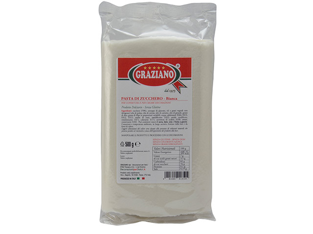 PASTA ZUCCHERO BIANCA 1kg