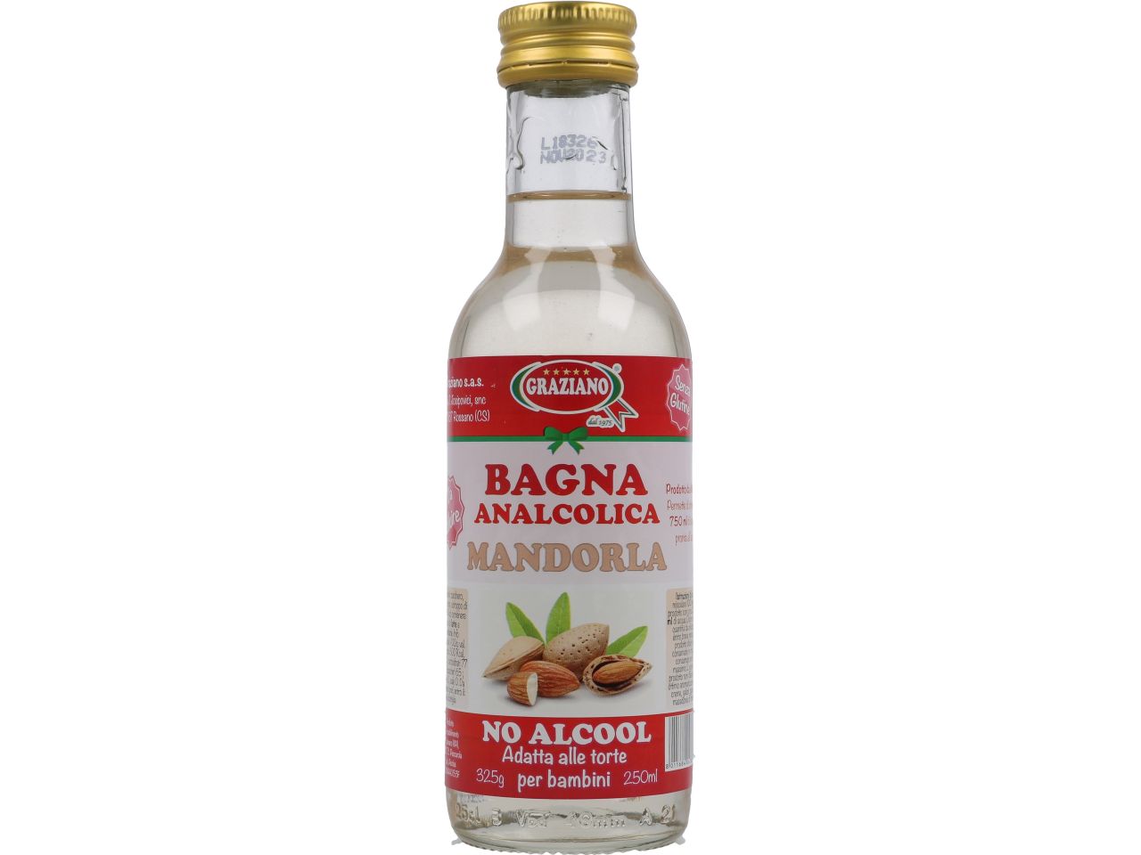 BAGNA NO ALCOOL MANDORLA 250ml