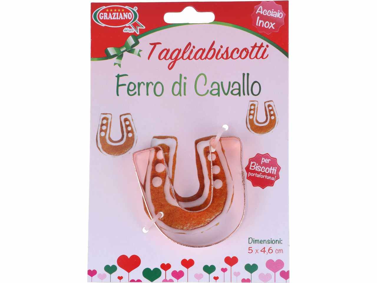 TAGLIABISCOTTI FERRO DI CAVALLO