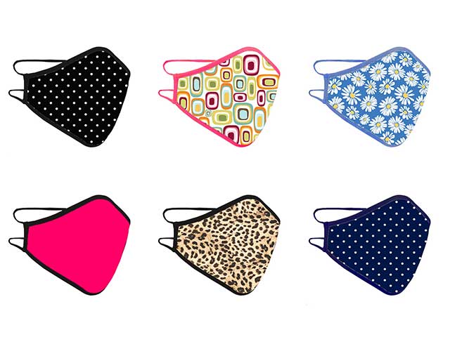 MASCHERINA FOULARD DONNA $