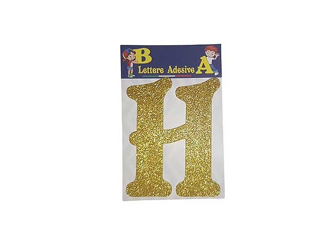 LETTERA ORO H 12cm
