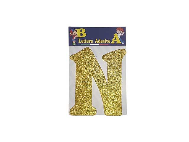 LETTERA ORO N 12cm