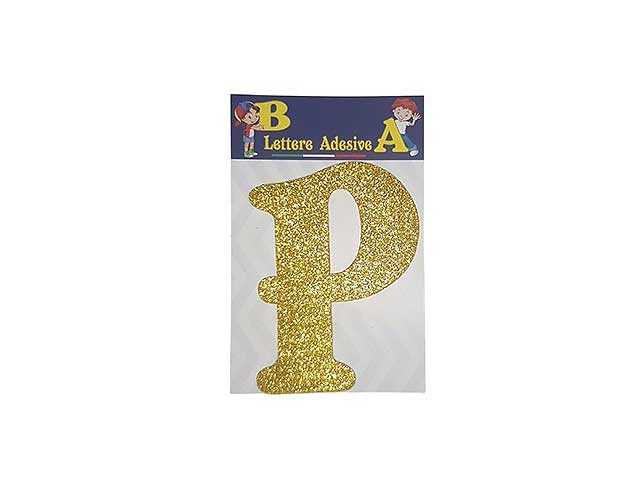 LETTERA ORO P 12cm