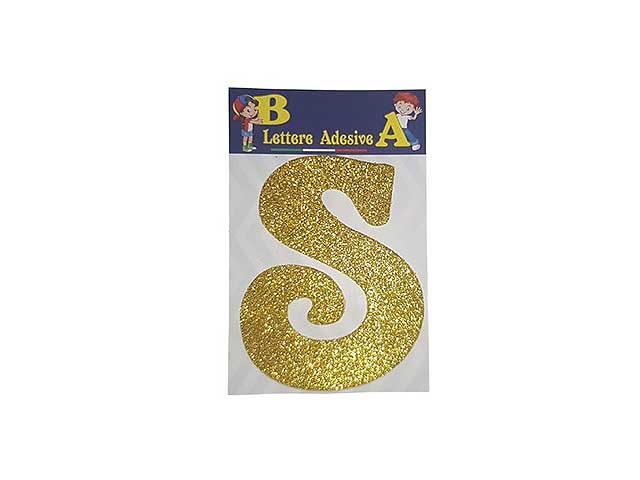 LETTERA ORO S 12cm
