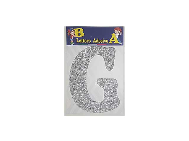 LETTERA ARGENTO G 12cm