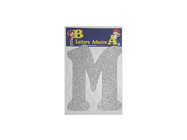 LETTERA ARGENTO M 12cm