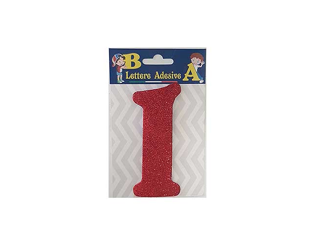 LETTERA ROSSO I 12cm
