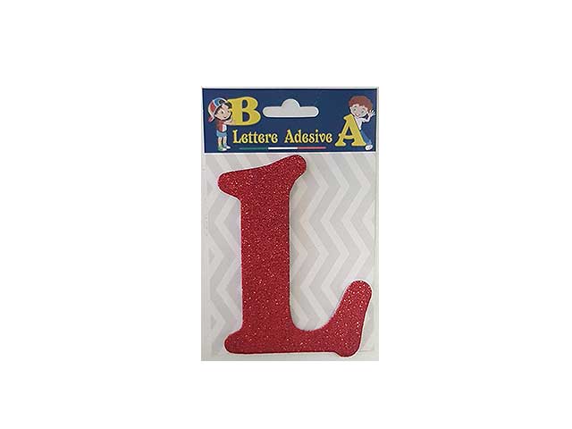 LETTERA ROSSO L 12cm