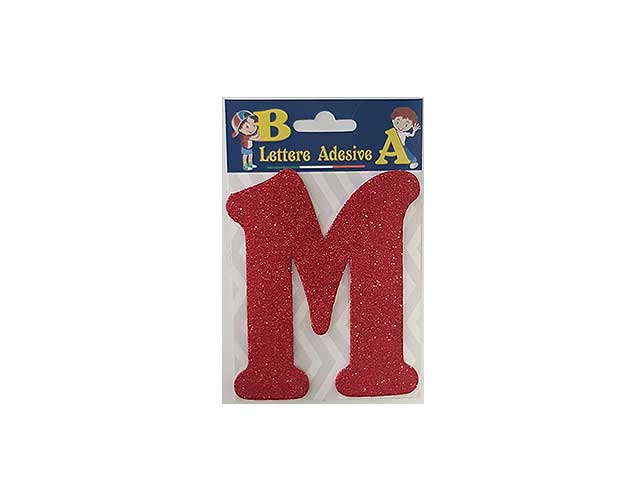 LETTERA ROSSO M 12cm