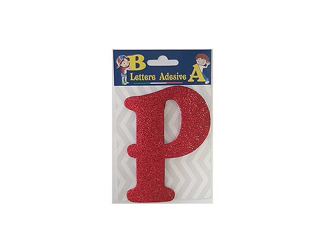 LETTERA ROSSO P 12cm
