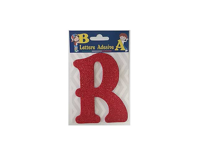 LETTERA ROSSO R 12cm
