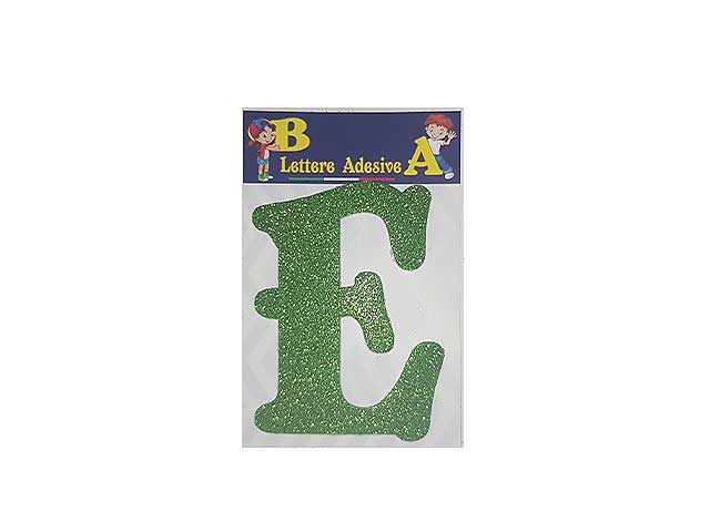 LETTERA VERDE E 12cm