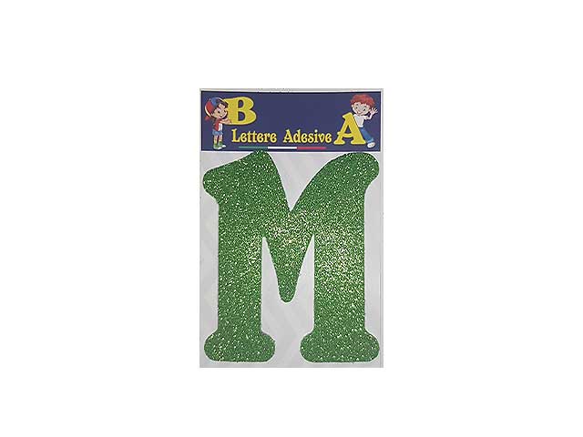 LETTERA VERDE M 12cm