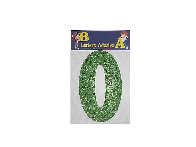LETTERA VERDE O 12cm