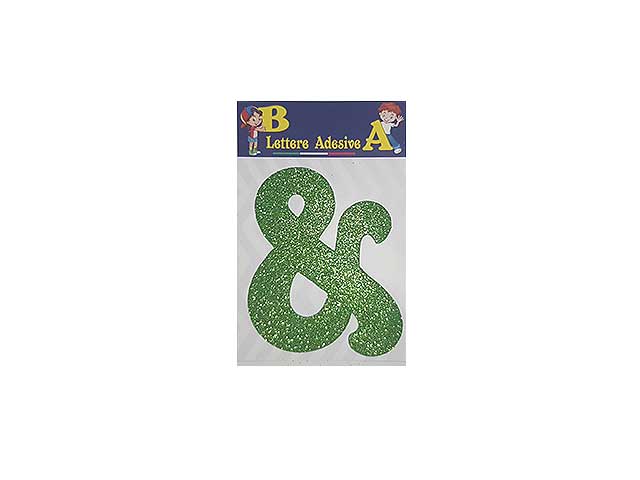LETTERA VERDE 12cm